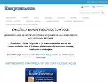 Tablet Screenshot of emagrecia.com